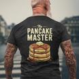 The Pancake Master シャツ 大人 キッズ メンズ レディース パンケーキ好き メンズTシャツ バックプリント 高齢者への贈り物