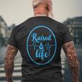 Raised To Life キリスト教徒ウォーター洗礼のギフトtシャツ メンズTシャツ バックプリント 高齢者への贈り物