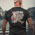 Relax My Tattoos Don't Like You Either Tattoos ボディーアート メンズTシャツ バックプリント 高齢者への贈り物