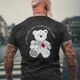 Scp-2295 The Bear With A Heart Of Patchworkcp メンズTシャツ バックプリント 高齢者への贈り物