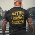 Servizio Taxi 247 Di Papà Dad Driving T-shirt da uomo con stampa posteriore Regalos para ancianos