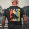 Spirit Animal スズメバチシャツ ビンテージスズメバチ メンズTシャツ バックプリント 高齢者への贈り物