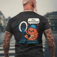 Stayhrimpy Prawn Forhrimpquadhrimp Lover メンズTシャツ バックプリント 高齢者への贈り物