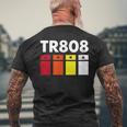 Tr808 ドラムマシン メンズTシャツ バックプリント 高齢者への贈り物