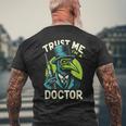 Trust Me I'm A Doctor Plague エモ スチームパンク ゴス ヒップスター メンズTシャツ バックプリント 高齢者への贈り物