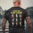 Types Of Cat Loaf Cute Kitten Kawaii Cats Cat Lover メンズTシャツ バックプリント 高齢者への贈り物