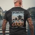 Vintage 2008 Limited Edition 18Th Birthday 18 Year Old メンズTシャツ バックプリント 高齢者への贈り物