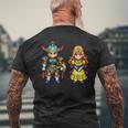 【公式】Hd-2D版『ドラゴンクエストi』キャラクタードット 長袖tシャツ メンズTシャツ バックプリント 高齢者への贈り物