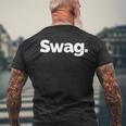 それはswag メンズTシャツ バックプリント 高齢者への贈り物
