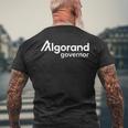 アルゴランド・ガバナー メンズTシャツ バックプリント 高齢者への贈り物