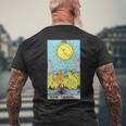 オリジナルのrider Waite Deckのムーンヴィンテージタロットカード。 長袖tシャツ メンズTシャツ バックプリント 高齢者への贈り物