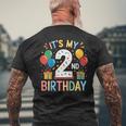 キッズ キッズ 2 歳の誕生日シャツ 男の子 幼児 2 人 2 歳の誕生日 メンズTシャツ バックプリント 高齢者への贈り物