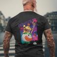 ザ・スーパーマリオギャラクシー・ムービー Bowser Jr Takes Over 長袖tシャツ メンズTシャツ バックプリント 高齢者への贈り物