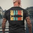 シーバスシャツ – シーバスフィッシングtシャツ メンズTシャツ バックプリント 高齢者への贈り物
