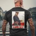 ソビエト連邦リーダージョセフ・スターリンシャツ レトロ ソビエト連邦 Cccp メンズTシャツ バックプリント 高齢者への贈り物