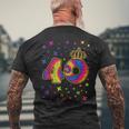タイダイ 40歳の誕生日パーティー 40歳 お祝い メンズTシャツ バックプリント 高齢者への贈り物