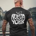 ニューヨーク Nyc ザ・ビッグ・ダイバーシブ・アップル・ラ・グラン・マンザナ メンズTシャツ バックプリント 高齢者への贈り物