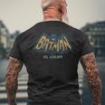 バットマン クラシック Tvシリーズ カラー メンズTシャツ バックプリント 高齢者への贈り物