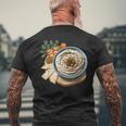 ババ・ガヌーシュ・ディップ メンズTシャツ バックプリント 高齢者への贈り物