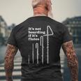 フルートプレーヤーまたはフルートの先生のためのフルートユーモア面白いフルート Flute Meme メンズTシャツ バックプリント 高齢者への贈り物