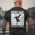 ボーイズヒップホップダンスブレイクダンス メンズTシャツ バックプリント 高齢者への贈り物