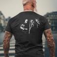 ポール・マッカートニー ジョン・レノン ジョージ・ハリソン ザ・ビートルズ 長袖tシャツ メンズTシャツ バックプリント 高齢者への贈り物