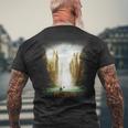 ロード・オブ・ザ・リング キングス・オブ・オールド メンズTシャツ バックプリント 高齢者への贈り物