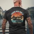 ヴィンテージ70歳の誕生日の伝説は1956年4月に誕生しました。 メンズTシャツ バックプリント 高齢者への贈り物