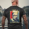 ヴィンテージ・ノトーリアス Rbg-ルース・ベイダー・ギンズバーグ・コート メンズTシャツ バックプリント 高齢者への贈り物