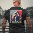 競馬 馬tシャツ ウマ レース 馬 乗馬 面白いtシャツ 文字入り メンズ おもしろグッズ ネタ 大人 男性 長袖tシャツ メンズTシャツ バックプリント 高齢者への贈り物