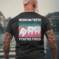 親知らず 抜歯 歯科手術 親知らず 除去 長袖tシャツ メンズTシャツ バックプリント 高齢者への贈り物