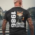 限定版 1986 誕生日 1986 1986年生まれ ヴィンテージ 長袖tシャツ メンズTシャツ バックプリント 高齢者への贈り物