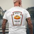Costume De Groupe Condimentsalsa Épicé T-shirt imprimé au dos Cadeaux pour les vieillards