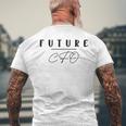 Future Cfo メンズTシャツ バックプリント 高齢者への贈り物