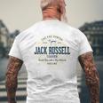 Jack Russell Terrier ヴィンテージジャック・ラッセル・テリア 長袖tシャツ メンズTシャツ バックプリント 高齢者への贈り物