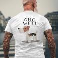 Omg Wft ワイヤーフォックステリアシャツ メンズTシャツ バックプリント 高齢者への贈り物