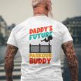 Parkour フリーランニング トレーサー キッズ Daddys フューチャー パルクール メンズTシャツ バックプリント 高齢者への贈り物