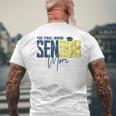 Retro The Final Inning Senior Softball Mom Class Of 2026 Men's T-shirt Back Print Gifts for Old Men