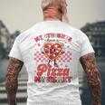 Valentine My Students Have A Pizza Of My Heart Teacher Men's Back Print T-Shirt Gifts for Old Men