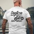 デイトナdaytona ビーチバイクウィーク レトロアンティーク調オートバイデザイン メンズTシャツ バックプリント 高齢者への贈り物