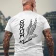 ポーランド特殊部隊 ジェドノストカ Wojskowa Grom ミリタリー メンズTシャツ バックプリント 高齢者への贈り物