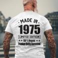 限定版 1975年 誕生日 1975年 1975年生まれ メンズTシャツ バックプリント 高齢者への贈り物