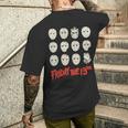 13日の金曜日 ハロウィン デザインマスク 長袖tシャツ メンズTシャツ バックプリント 彼への贈り物