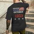 1959年以来素晴らしいヴィンテージアメリカ国旗クラシック1959年10月。 メンズTシャツ バックプリント 彼への贈り物