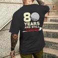80 Years Andtillwinging メンズTシャツ バックプリント 彼への贈り物