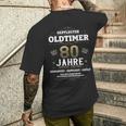 80 歳の誕生日 男性 オールドタイマー ヴィンテージ 1946 面白い メンズTシャツ バックプリント 彼への贈り物