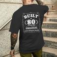 80年前に建てられたヴィンテージファニー80歳の誕生日。 メンズTシャツ バックプリント 彼への贈り物