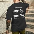 Animal Rights Hypocrisyegan メンズTシャツ バックプリント 彼への贈り物