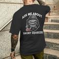 Ask Me Abouthortqueezetonk Ape メンズTシャツ バックプリント 彼への贈り物