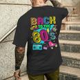 Back To 80'S 1980S Retrointage Eighties Costume Party メンズTシャツ バックプリント 彼への贈り物